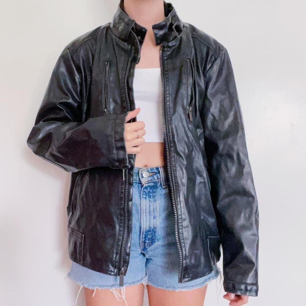 Guess leather jacket